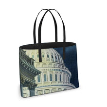 Cargar imagen en el visor de la galería, Washington DC Night US Capitol Detail Campaigner Tote