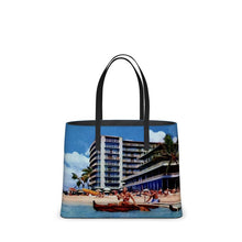 将图片加载到图库查看器,Hawaii Oahu Honolulu The Reef Hotel On the Beach at Waikiki Tote