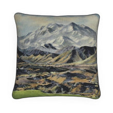Load image into Gallery viewer, Alaska Denali McKinley Altitude 20,300 Feet Luxury Pillow
