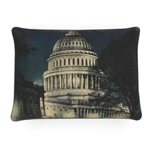 将图片加载到图库查看器,Washington DC Evening Capitol Luxury Pillow