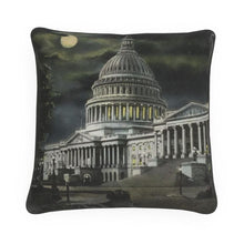 将图片加载到图库查看器,Washington DC Capitol Moon Luxury Pillow