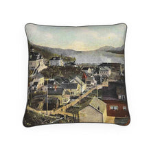 Load image into Gallery viewer, Alaska Ketchikan Looking South 1910 B Luxury Pillow