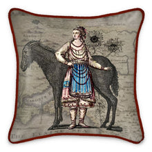 将图片加载到图库查看器,Europe Ukraine Ingrienne Silk Pillow