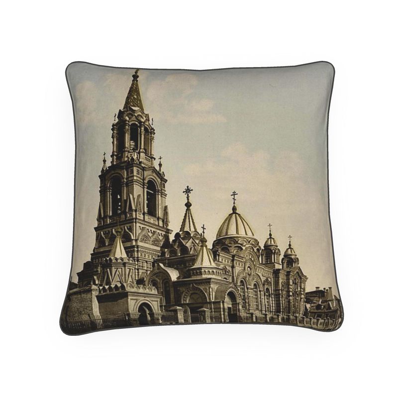 Europe Ukraine Kharkiv St. Demetrius Luxury Pillow