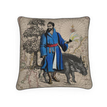 将图片加载到图库查看器,Asia Traditional Japanese Ryukyu Islander/Boar Luxury Pillow