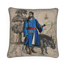 将图片加载到图库查看器,Asia Traditional Japanese Ryukyu Islander/Boar Luxury Pillow