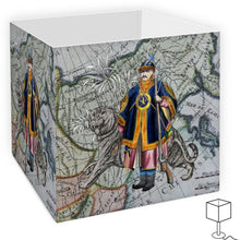 将图片加载到图库查看器,Asia Traditional Chinese Infantryman/Tiger Lamp Shade