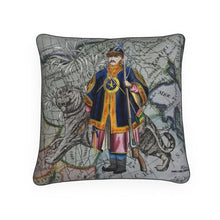 将图片加载到图库查看器,Asia Traditional Chinese Infantryman/Tiger Luxury Pillow