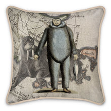 将图片加载到图库查看器,Arctic Traditional First Nations-Alaska Native/Walrus Silk Pillow
