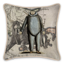 将图片加载到图库查看器,Arctic Traditional First Nations-Alaska Native/Walrus Silk Pillow