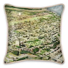 Load image into Gallery viewer, Alaska Anchorage Park Strip 1959 Silk Pillow