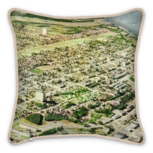 Load image into Gallery viewer, Alaska Anchorage Park Strip 1959 Silk Pillow