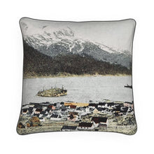 Load image into Gallery viewer, Alaska Douglas Channel View 1905 Luxury Pillow
