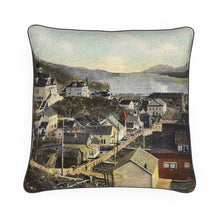 Load image into Gallery viewer, Alaska Ketchikan Looking South 1910 A Luxury Pillow