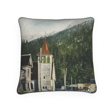 Load image into Gallery viewer, Alaska Ketchikan Church 1914 Luxury Pillow