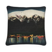 Load image into Gallery viewer, Alaska Juneau Territorial Evening Luxury Pillow