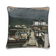 将图片加载到图库查看器,Alaska Juneau Territorial Courthouse Luxury Pillow