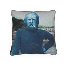 Cargar imagen en el visor de la galería, Arctic Explorer Randolf Franke at Alaska’s Muir Glacier Luxury Pillow