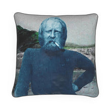 Cargar imagen en el visor de la galería, Arctic Explorer Randolf Franke at Alaska’s Muir Glacier Luxury Pillow
