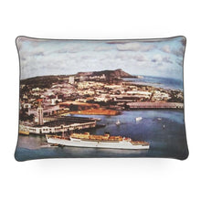 将图片加载到图库查看器,Hawaii Oahu Honolulu Harbor Matson Ship Luxury Pillow
