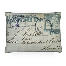将图片加载到图库查看器,Hawaii Kohala Niulii Plantation 1899 Postcard Luxury Pillow
