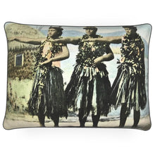 Load image into Gallery viewer, Hawaii Hula Dancers 1910 Luxury Pillow