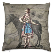 将图片加载到图库查看器,Europe Ukraine Ingrienne Luxury Pillow
