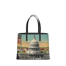 Load image into Gallery viewer, Washington DC New View of National Capitol Campaigner Tote
