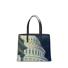 Load image into Gallery viewer, Washington DC Night US Capitol Detail Campaigner Tote

