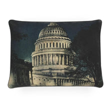 Indlæs billede til gallerivisning Washington DC Evening Capitol Luxury Pillow
