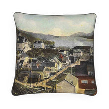 Load image into Gallery viewer, Alaska Ketchikan Looking South 1910 B Luxury Pillow
