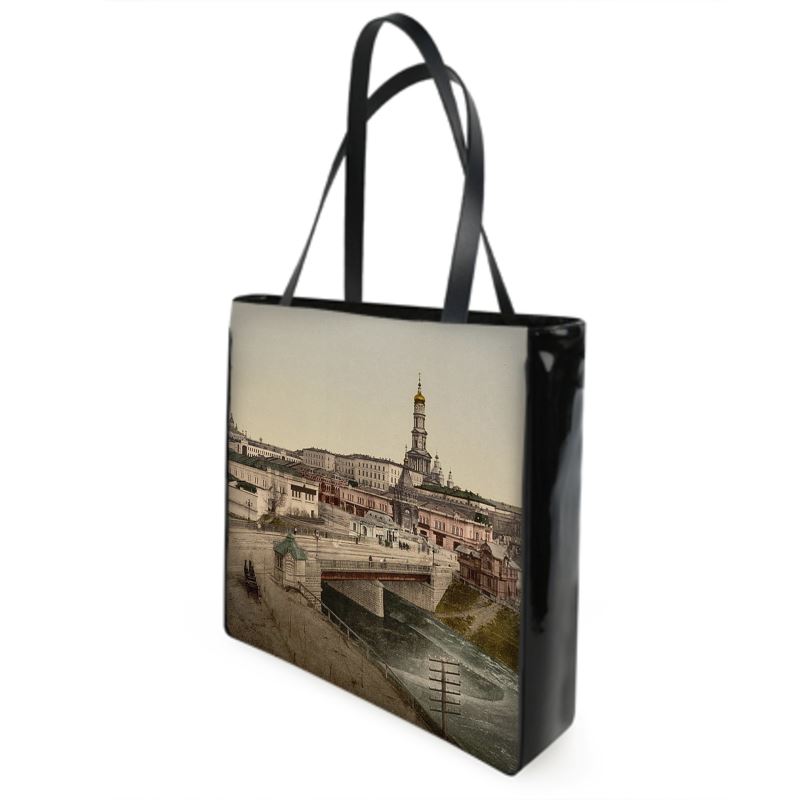 Europe Ukraine Kharkiv River Shopping Bag