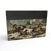 Load image into Gallery viewer, Europe Ukraine Wild Horses Card Holder
