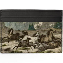 Load image into Gallery viewer, Europe Ukraine Wild Horses Card Holder
