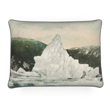 Cargar imagen en el visor de la galería, Alaska Juneau Taku Glacier Iceberg Luxury Pillow
