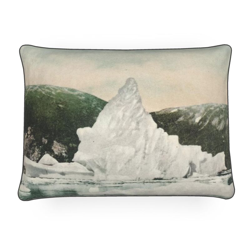 Alaska Juneau Taku Glacier Iceberg Luxury Pillow