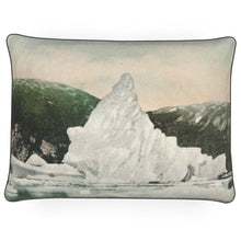 Load image into Gallery viewer, Alaska Juneau Taku Glacier Iceberg Luxury Pillow
