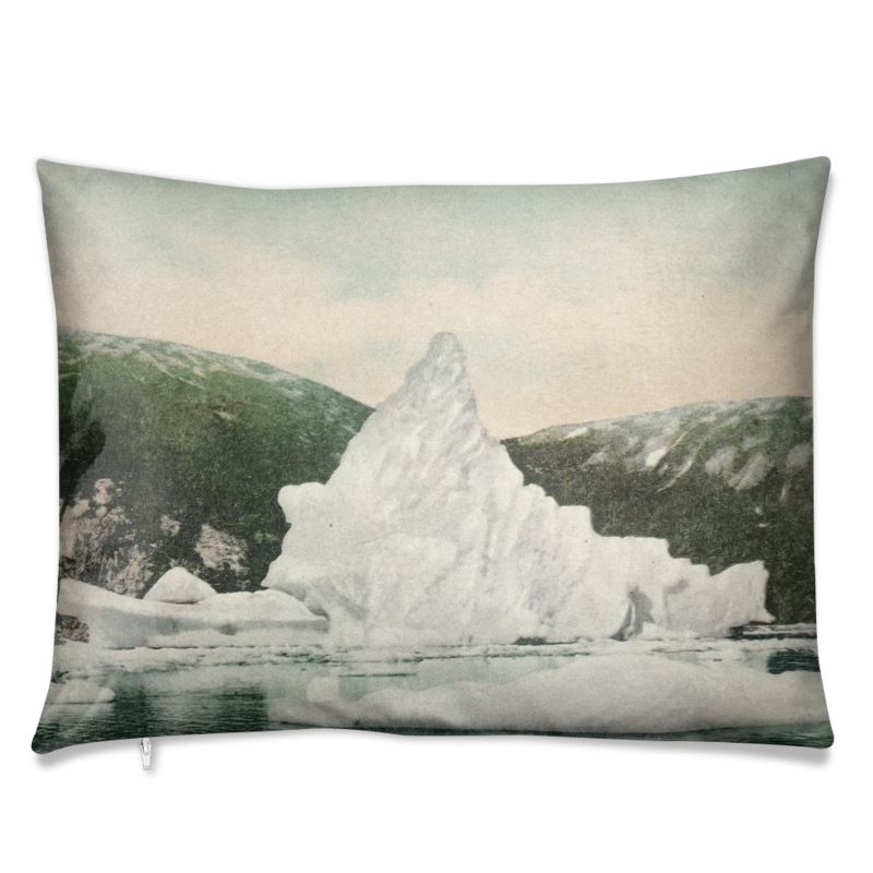 Alaska Juneau Taku Glacier Iceberg Luxury Pillow – Dorene Lorenz