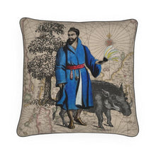 Load image into Gallery viewer, Asia Traditional Japanese Ryukyu Islander/Boar Luxury Pillow
