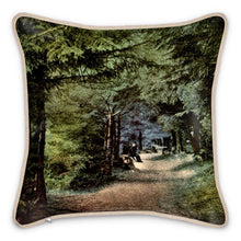 Load image into Gallery viewer, Alaska Sitka Lovers Lane Silk Pillow
