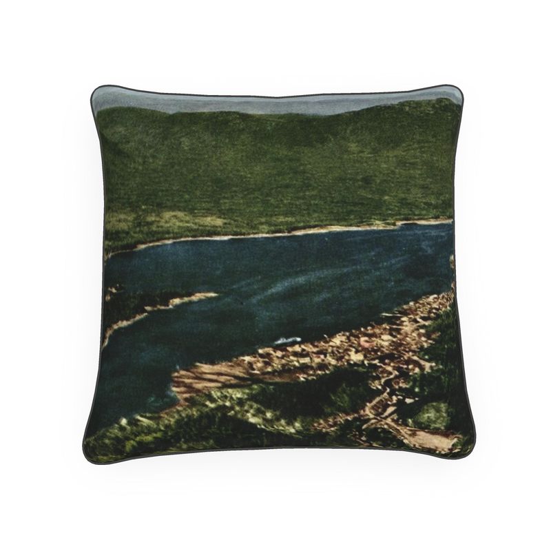 Alaska Ketchikan Tongass Narrows Luxury Pillow