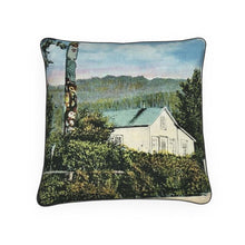 Load image into Gallery viewer, Alaska Wrangell Kicksetti Kadasha Totem 1939 Luxury Pillow

