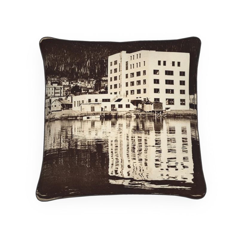 Alaska Ketchikan Waterfront Luxury Pillow