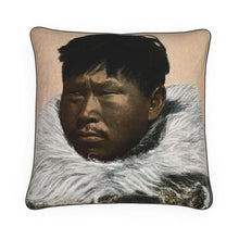 Charger l&#39;image dans la galerie, Alaska Native Man Atziruk Nome Luxury Pillow
