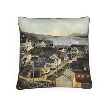 Load image into Gallery viewer, Alaska Ketchikan Looking South 1910 A Luxury Pillow
