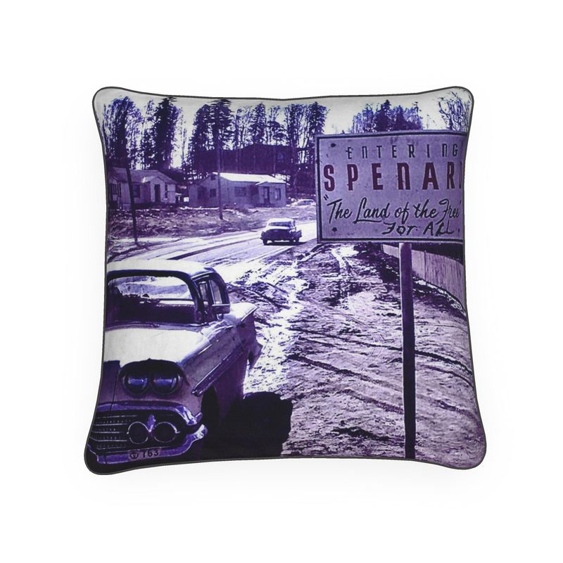 Alaska Anchorage Spenard Land of the Free for All Luxury Pillow