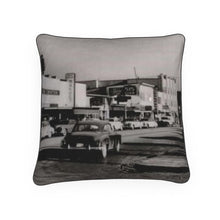 Load image into Gallery viewer, Alaska Anchorage 4th Avenue 1950s Luxury Pillow
