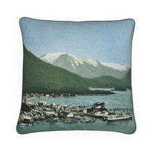 Load image into Gallery viewer, Alaska Sitka 1930s Luxury Pillow
