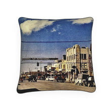 Load image into Gallery viewer, Alaska Anchorage Fur Rondy 1950s Luxury Pillow

