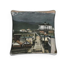 Load image into Gallery viewer, Alaska Juneau Territorial Courthouse Luxury Pillow
